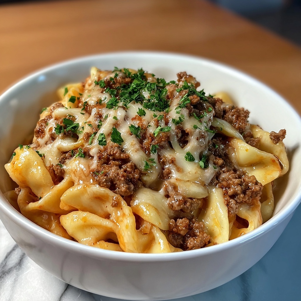 Loaded Cheeseburger Pasta: An Incredible Ultimate Recipe - Recipe Image
