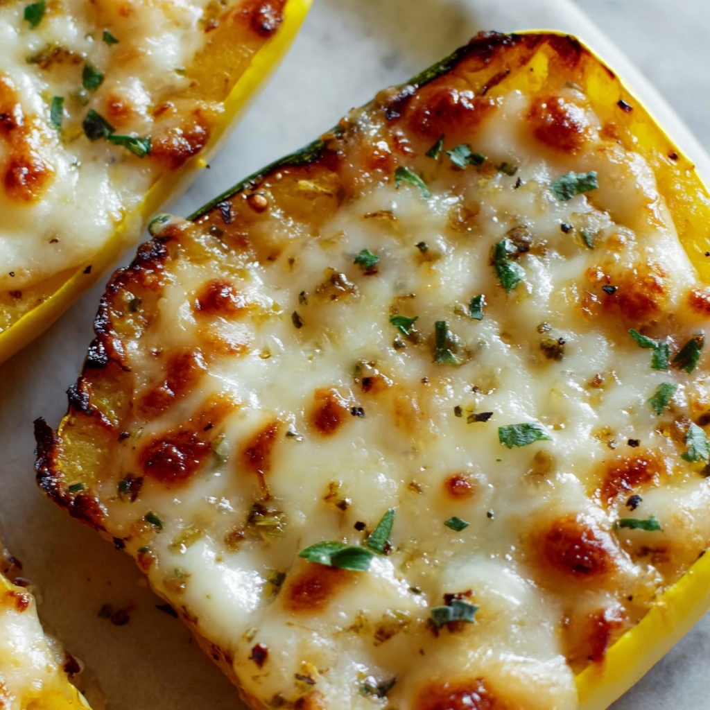 Baked Squash and Zucchini with Parmesan Recipe - Recipe Image