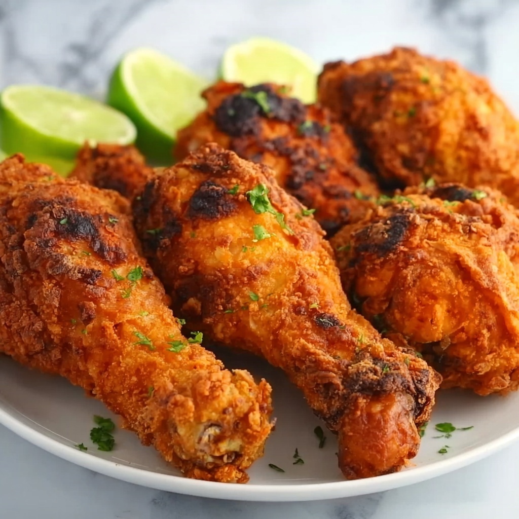 Pollo Campero-Style Air Fryer Fried Chicken Recipe - Recipe Image