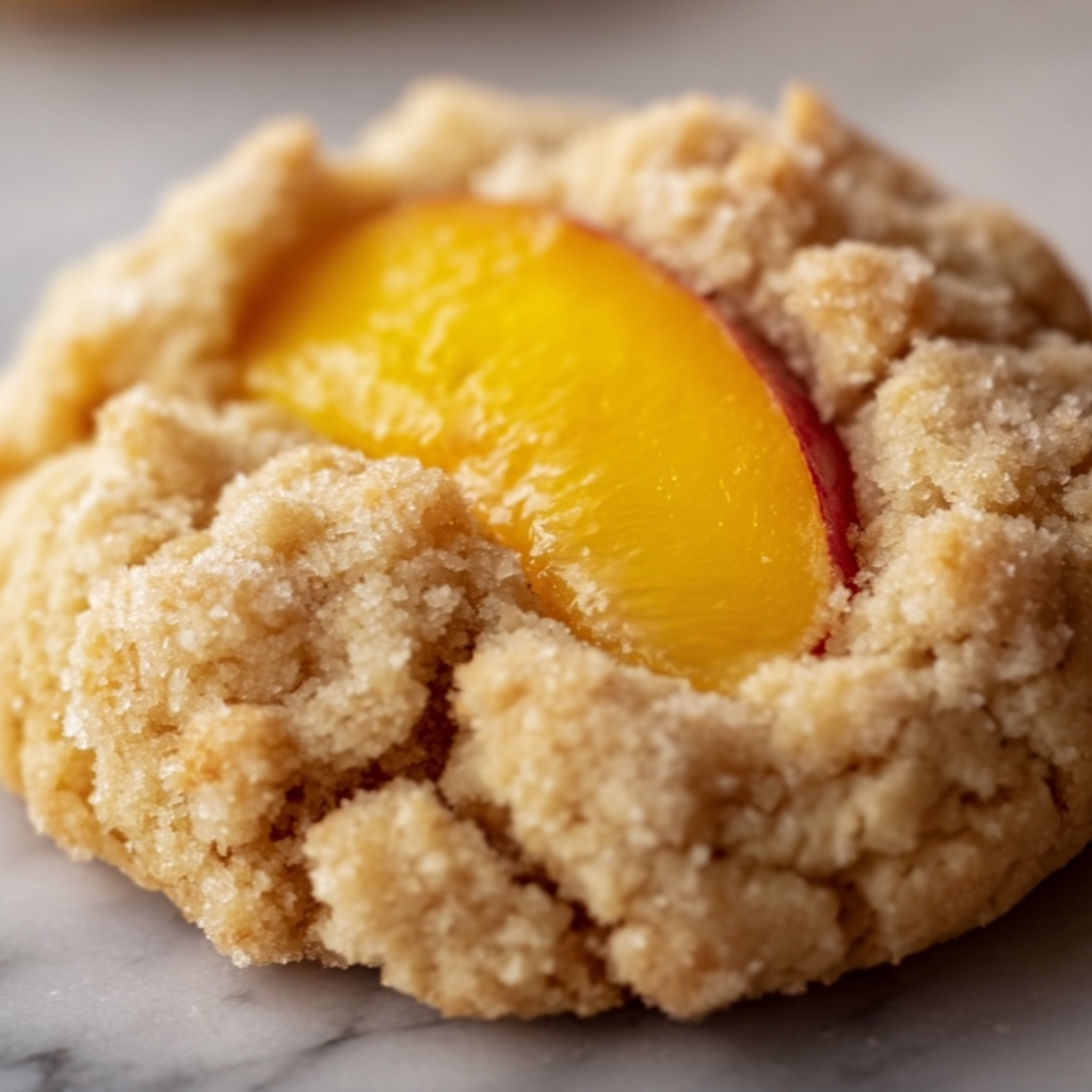 Irresistible Peach Cobbler Cookies Recipe - Recipe Image