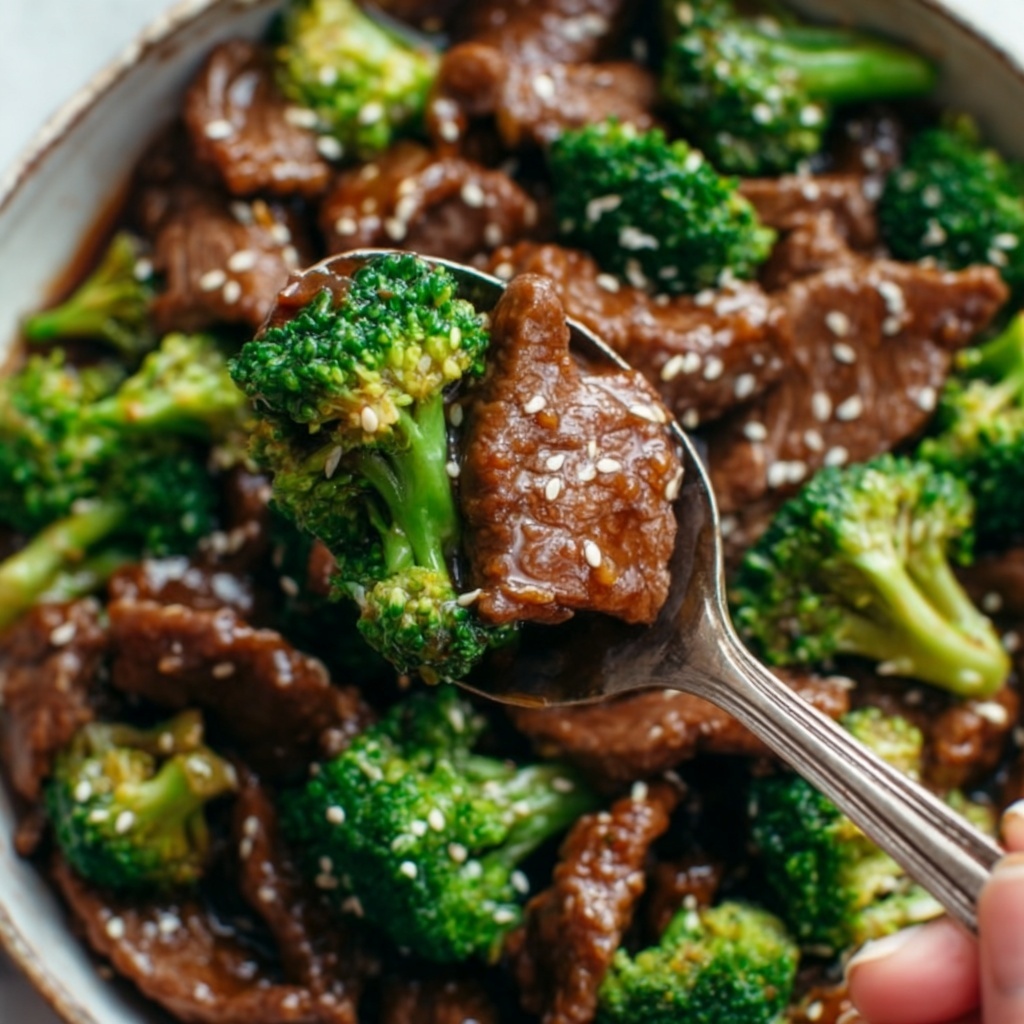 Chinese Beef and Broccoli Stir Fry Recipe - Recipe Image