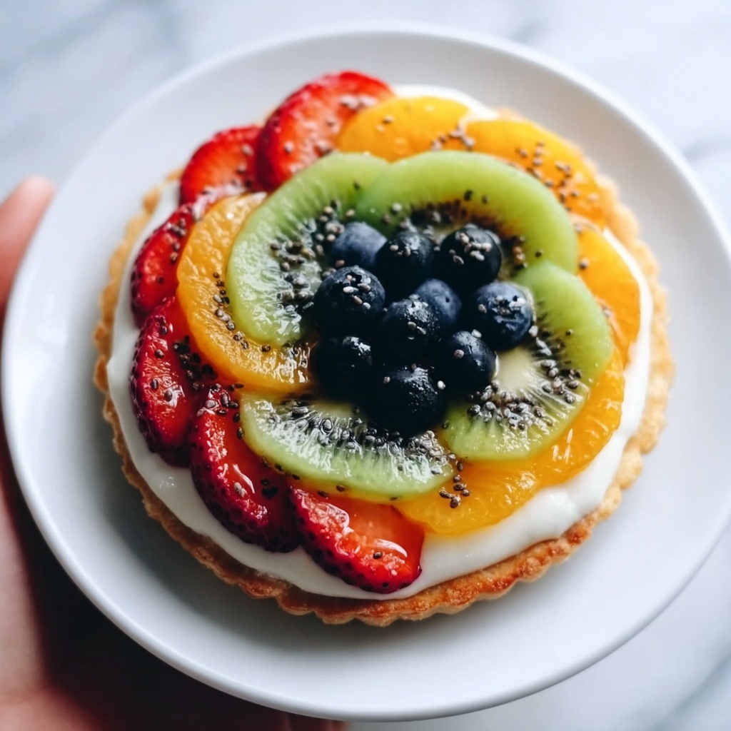 Healthy Breakfast for Kids: Bagel Fruit Pizzas Recipe - Recipe Image