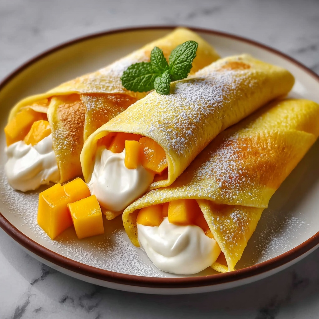 Mango Pancakes Recipe - Recipe Image