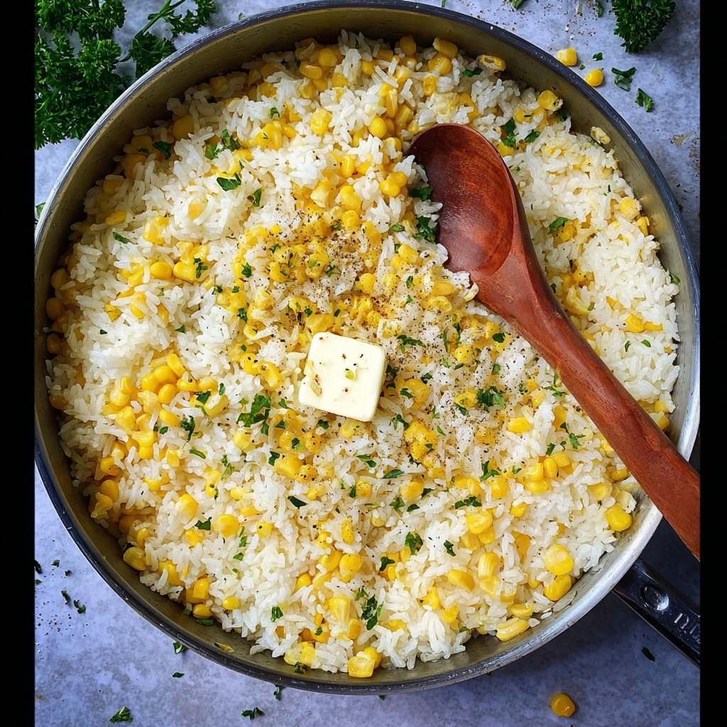 Buttered Corn Rice Recipe - Recipe Image