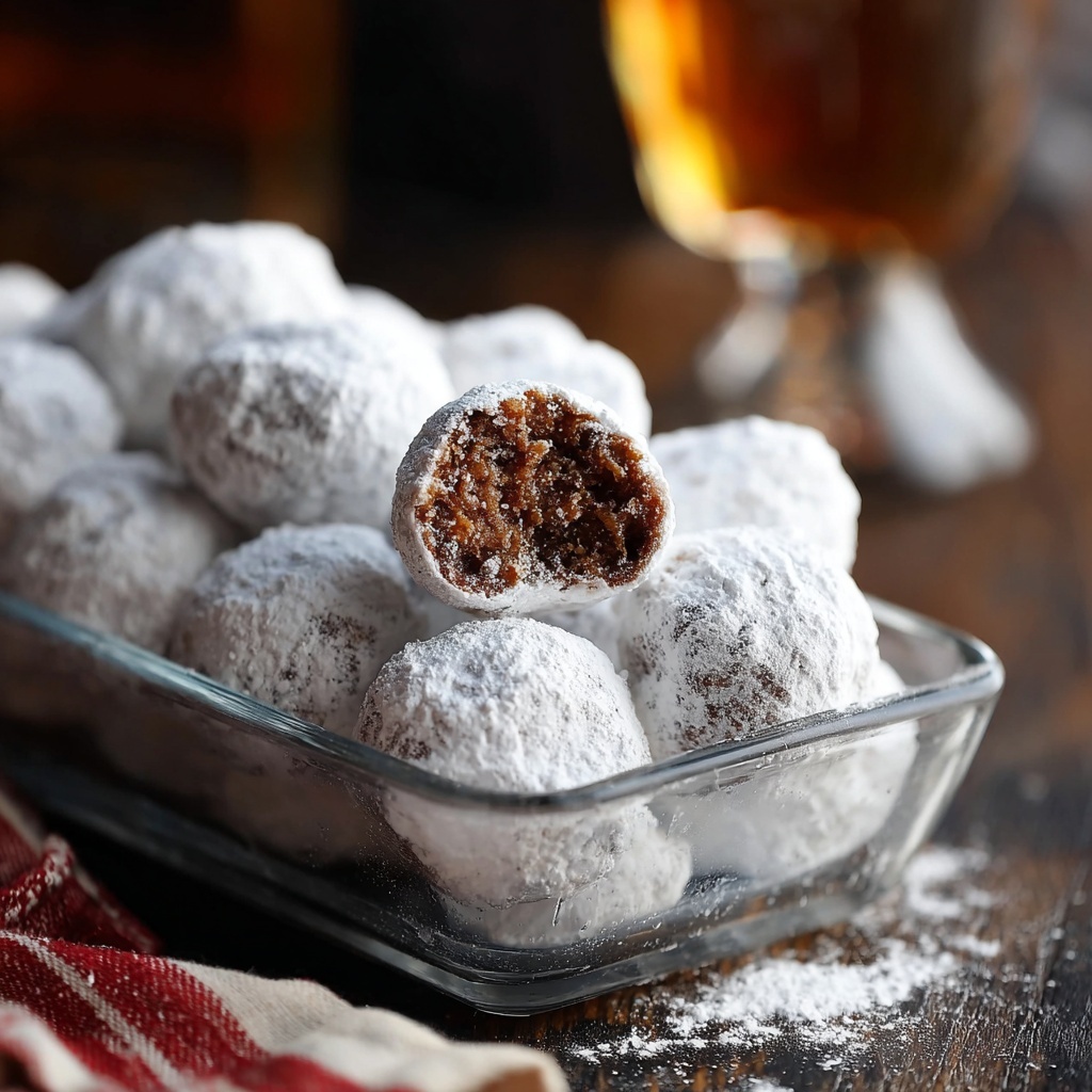 Classic Bourbon Balls Recipe - Recipe Image