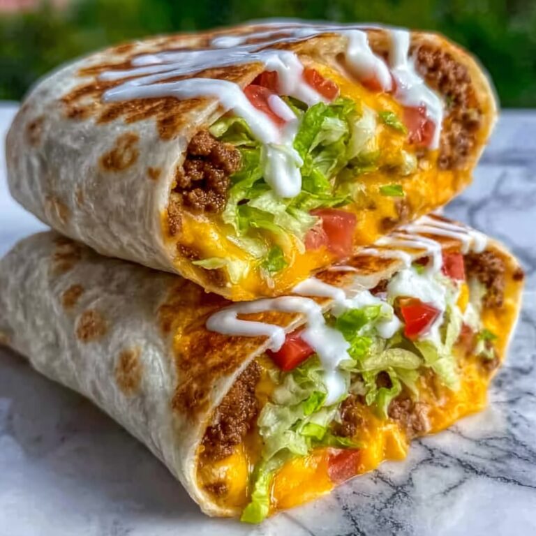 Homemade Big Mac Wraps Recipe