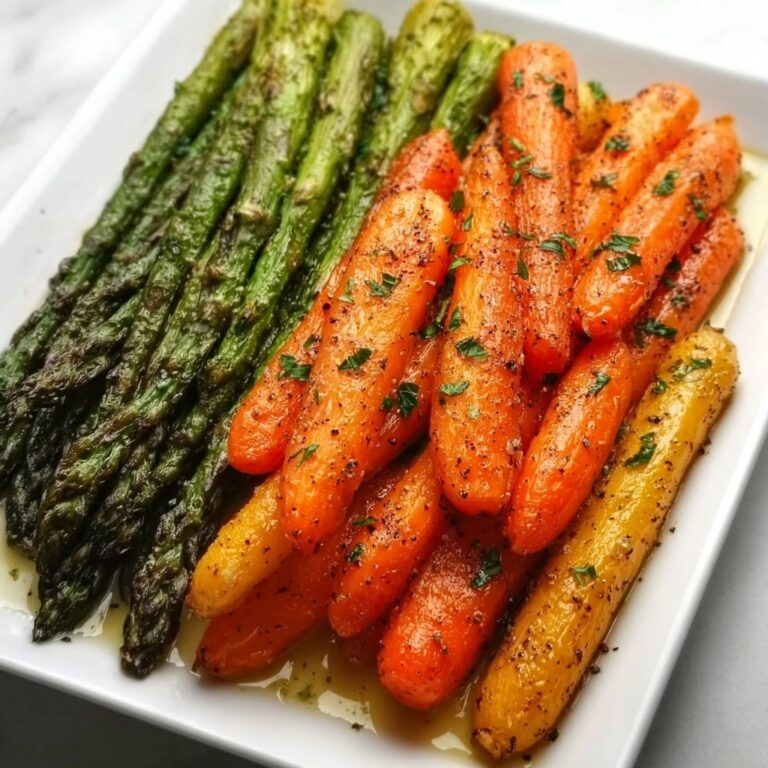 Roasted Asparagus & Carrots: Crispy, Golden Perfection Recipe