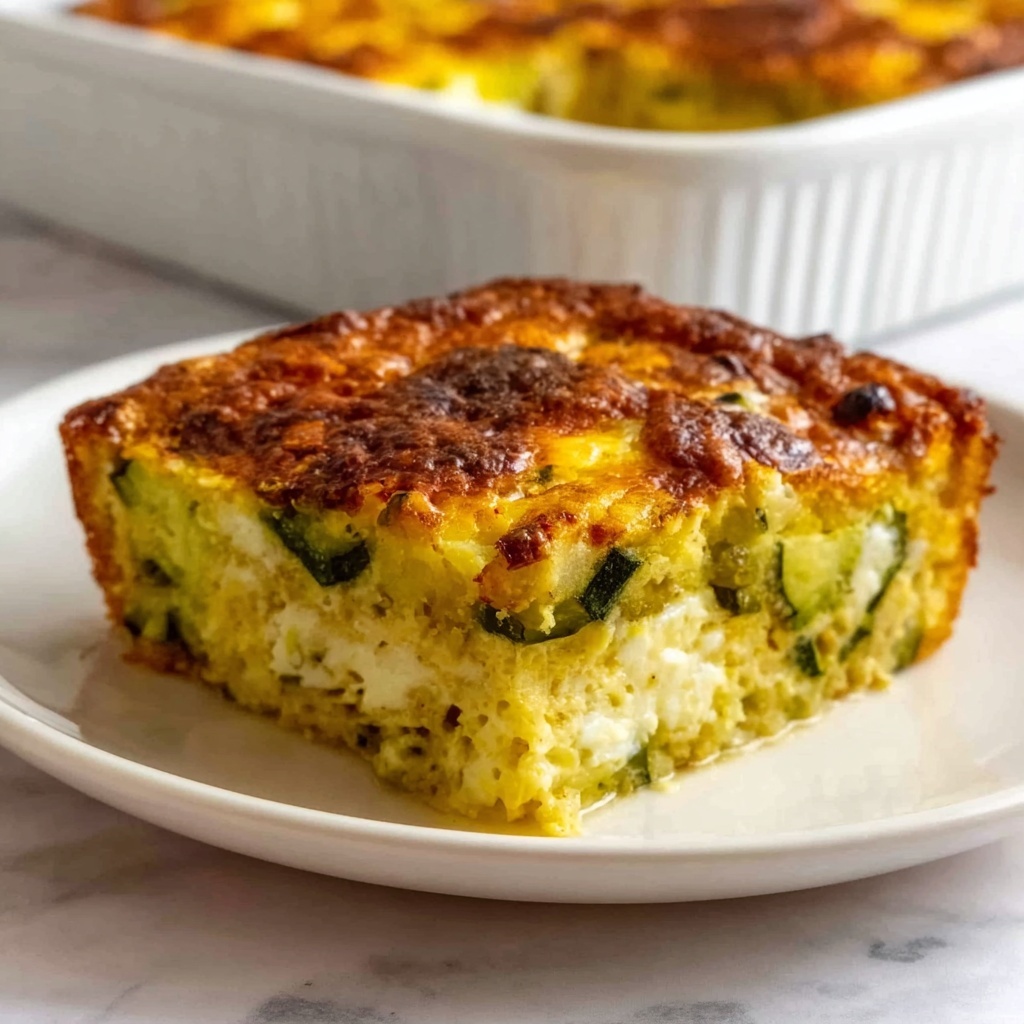 Simple Zucchini Dill Casserole Recipe - Recipe Image