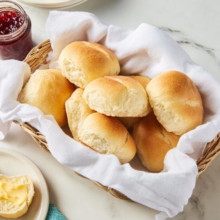 2 Ingredient Bread Rolls – No Yeast, No Kneading Recipe