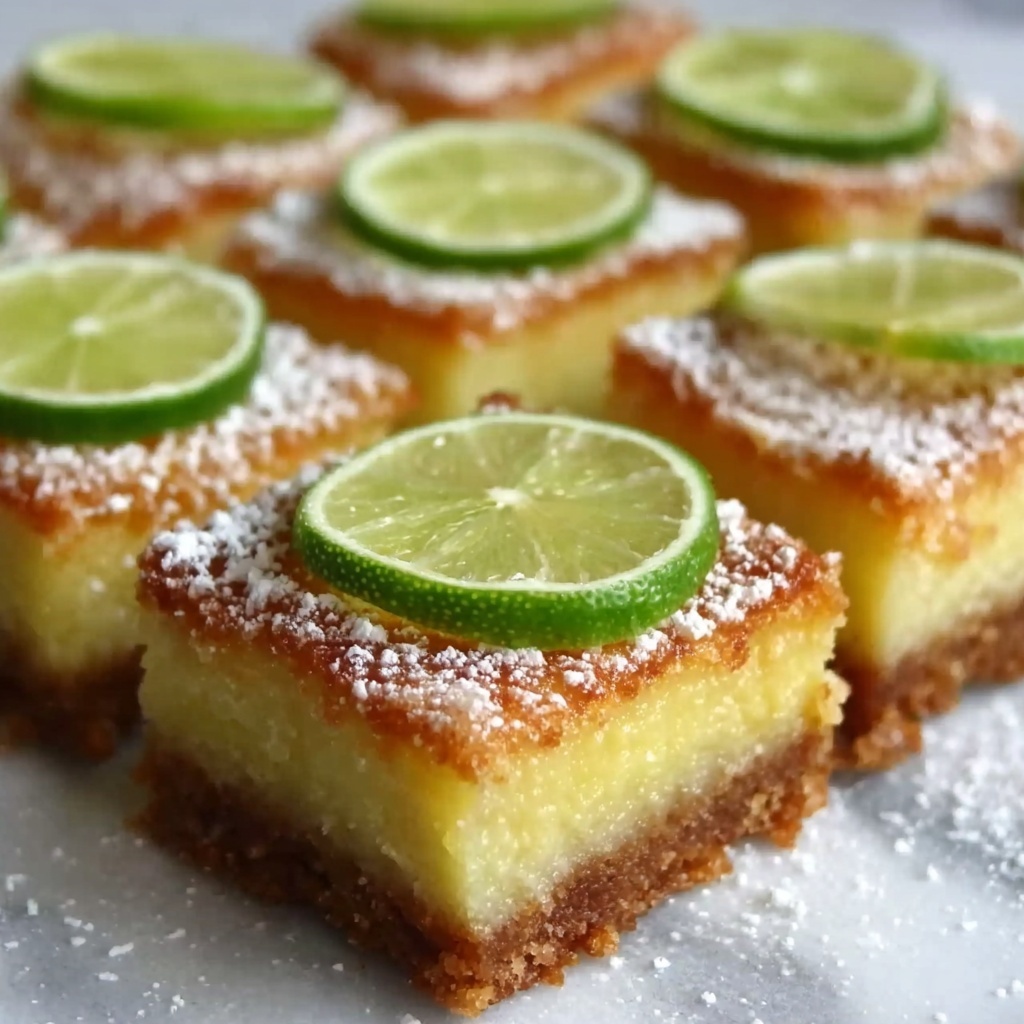Key Lime Bars Recipe - Recipe Image