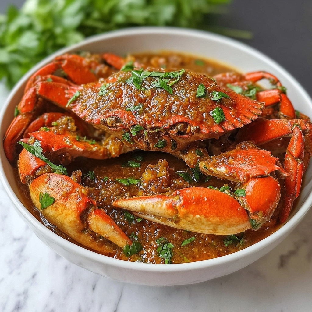 Irresistible Singaporean Chilli Crab Recipe - Recipe Image