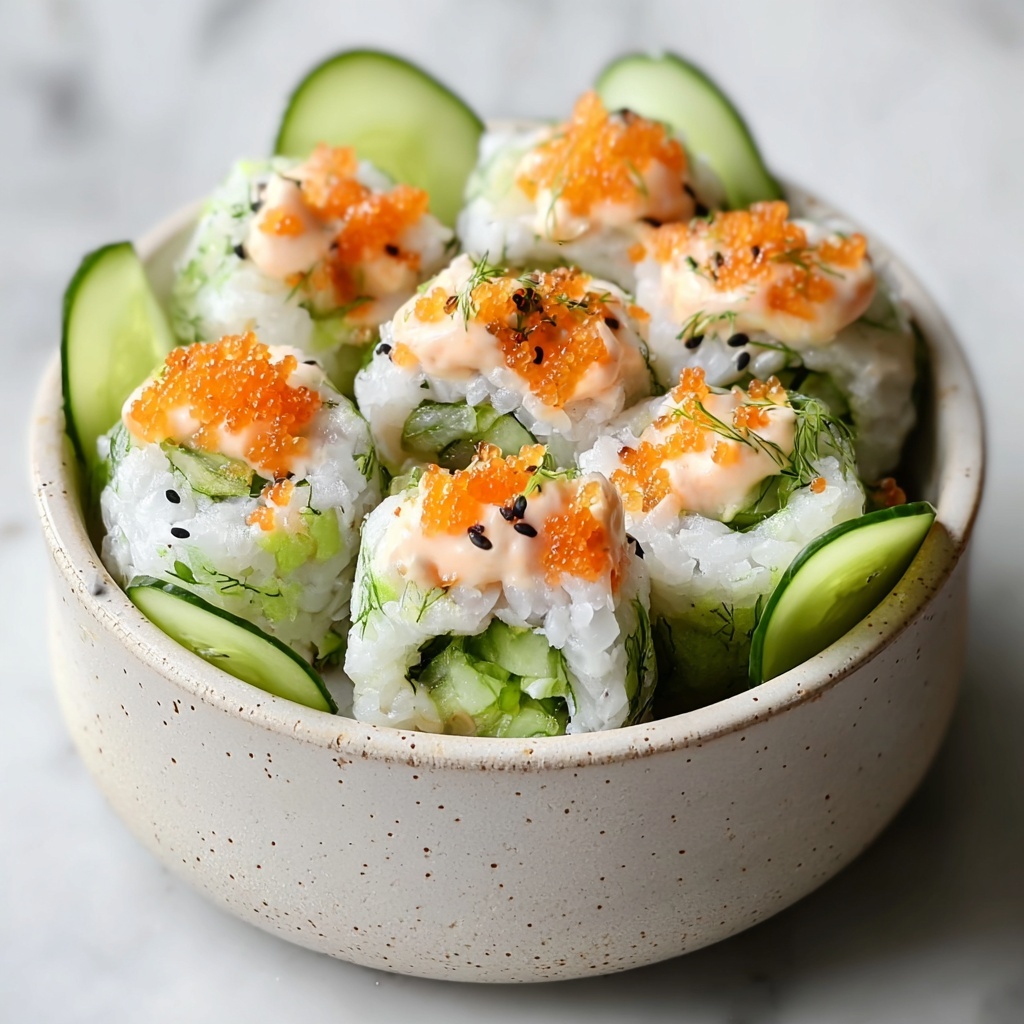Fresh Cucumber California Roll Salad for a Healthy Kick Recipe - Recipe Image