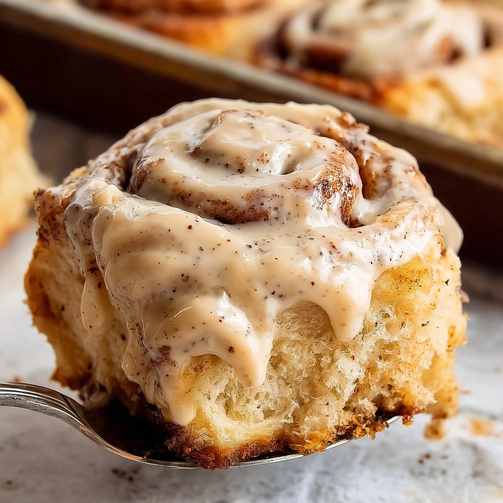 Apple Butter Cinnamon Rolls with Cream Cheese Frosting Recipe - Recipe Image