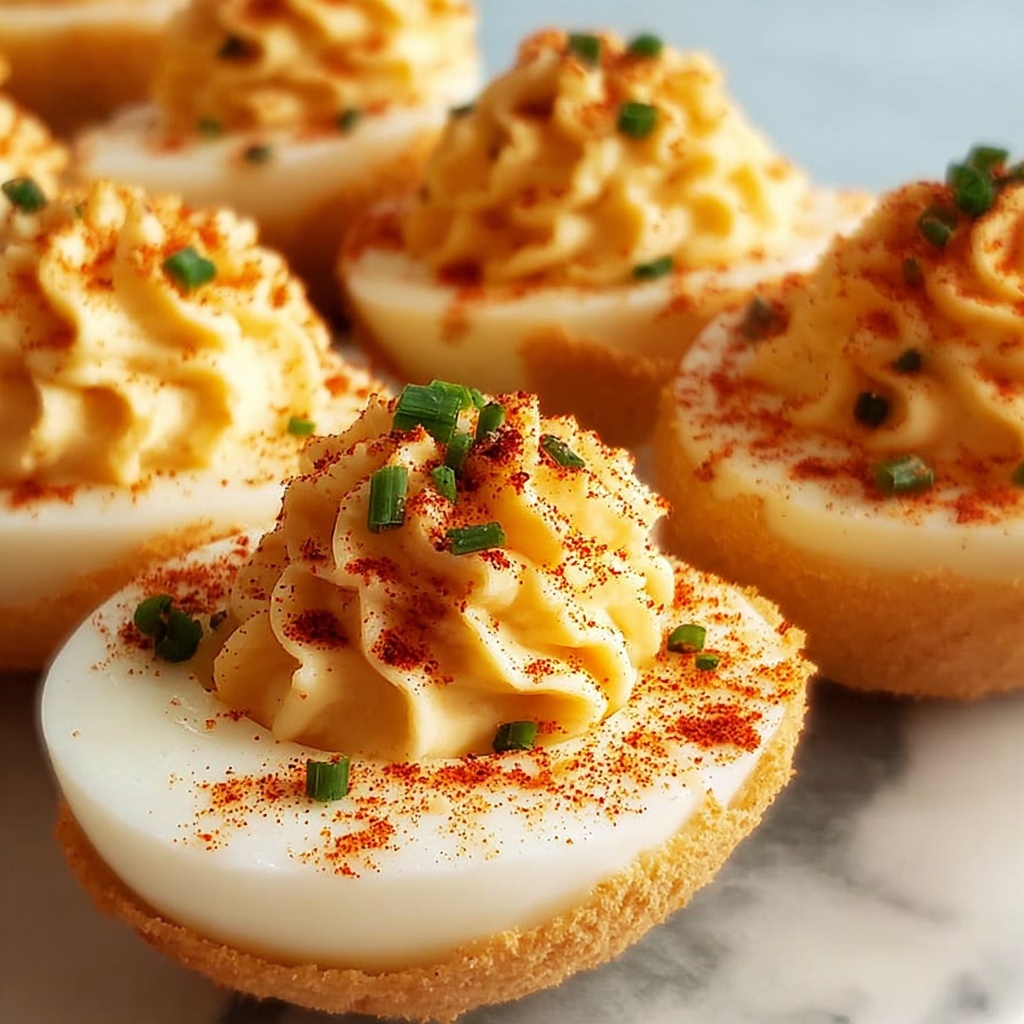 Fried Deviled Eggs Recipe - Recipe Image