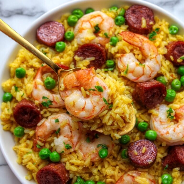 Weeknight Spanish Shrimp and Chorizo Paella Recipe