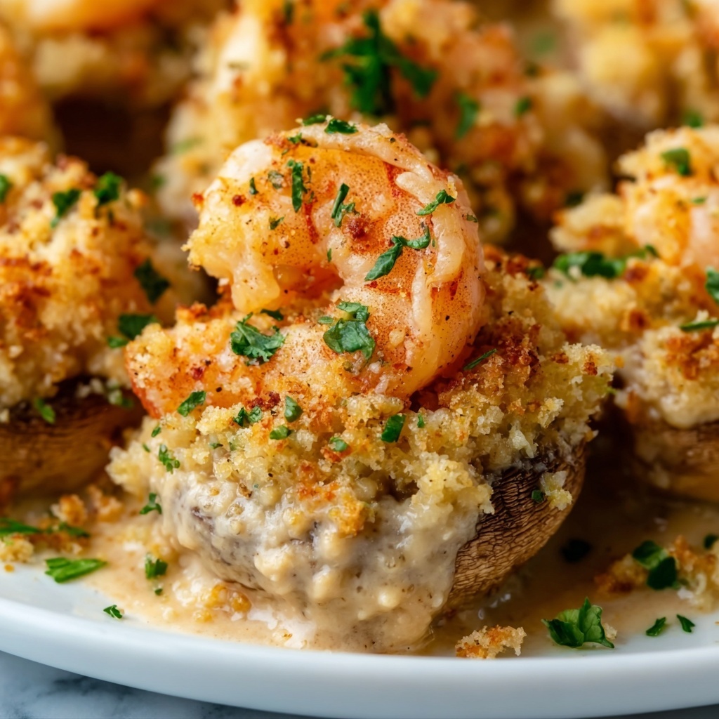 Garlic Pepper Shrimp Casserole with Cheddar and Mozzarella Recipe - Recipe Image