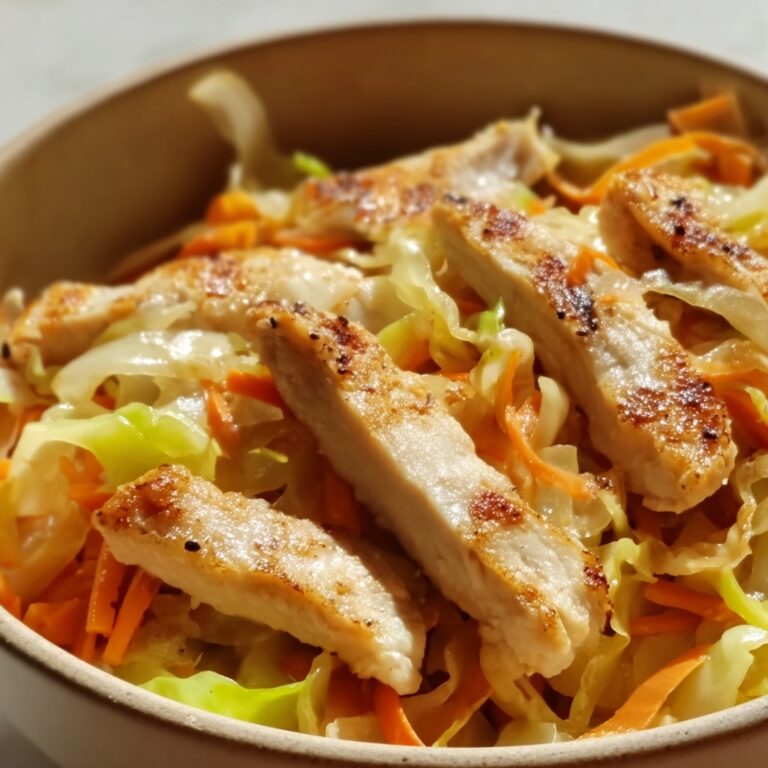Sautéed Chicken and Cabbage Stir-Fry Recipe