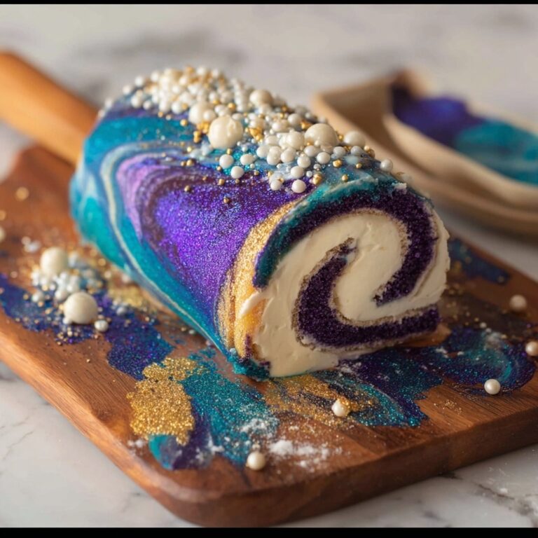 Galaxy Cake Roll Recipe