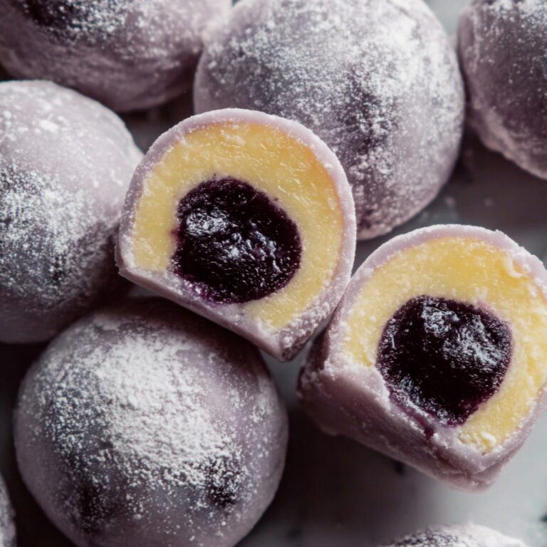White Chocolate Blueberry Truffles Recipe