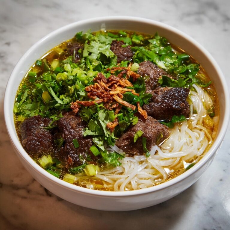 Lao Beef Noodle Soup Recipe