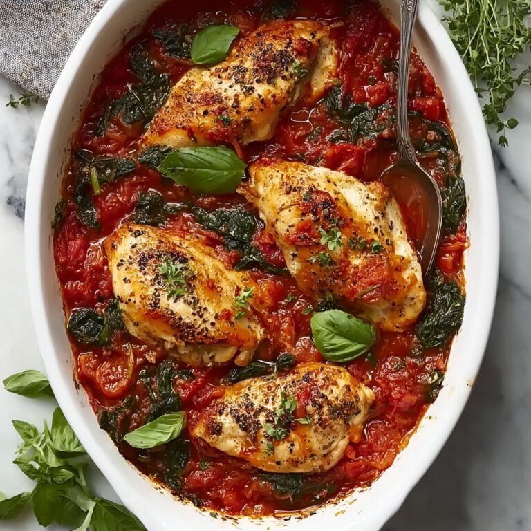 Savory Baked Chicken Arrabbiata: A Comforting Weeknight Meal Recipe