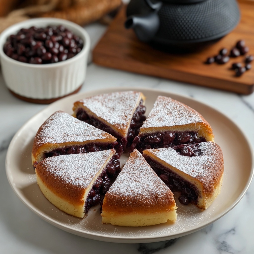 Chinese Red Bean Pancake 薄餅 Recipe for Sweet Cravings Recipe - Recipe Image