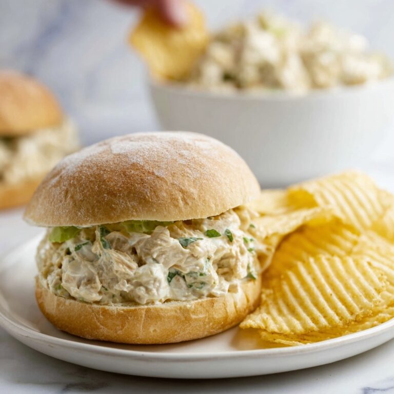 Shredded Chicken Sandwich with Creamy Ritz Cracker Spread Recipe