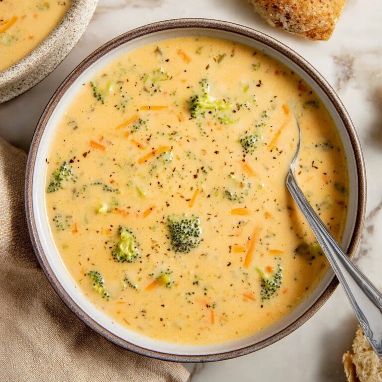 Instant Pot Broccoli Cheddar Soup Recipe