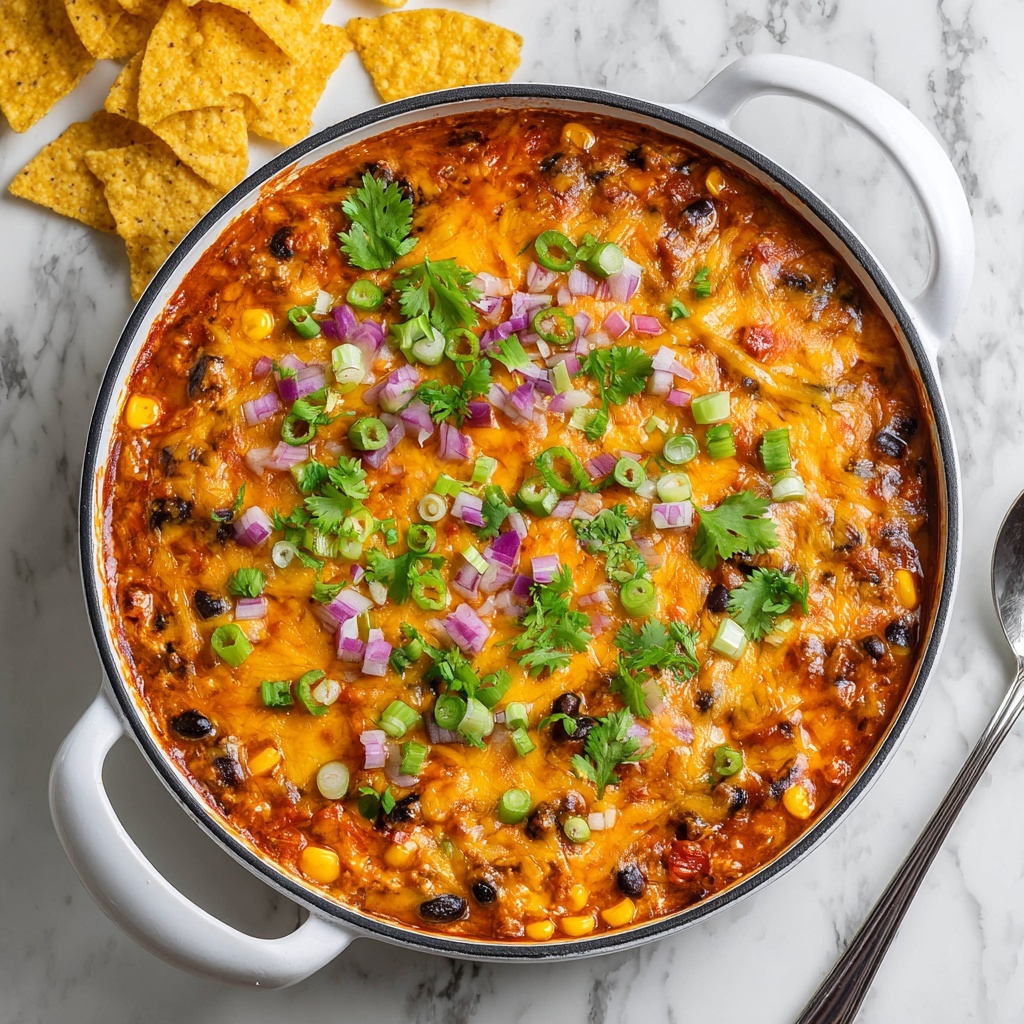 Cheesy Turkey Rice Taco Skillet Recipe - Recipe Image