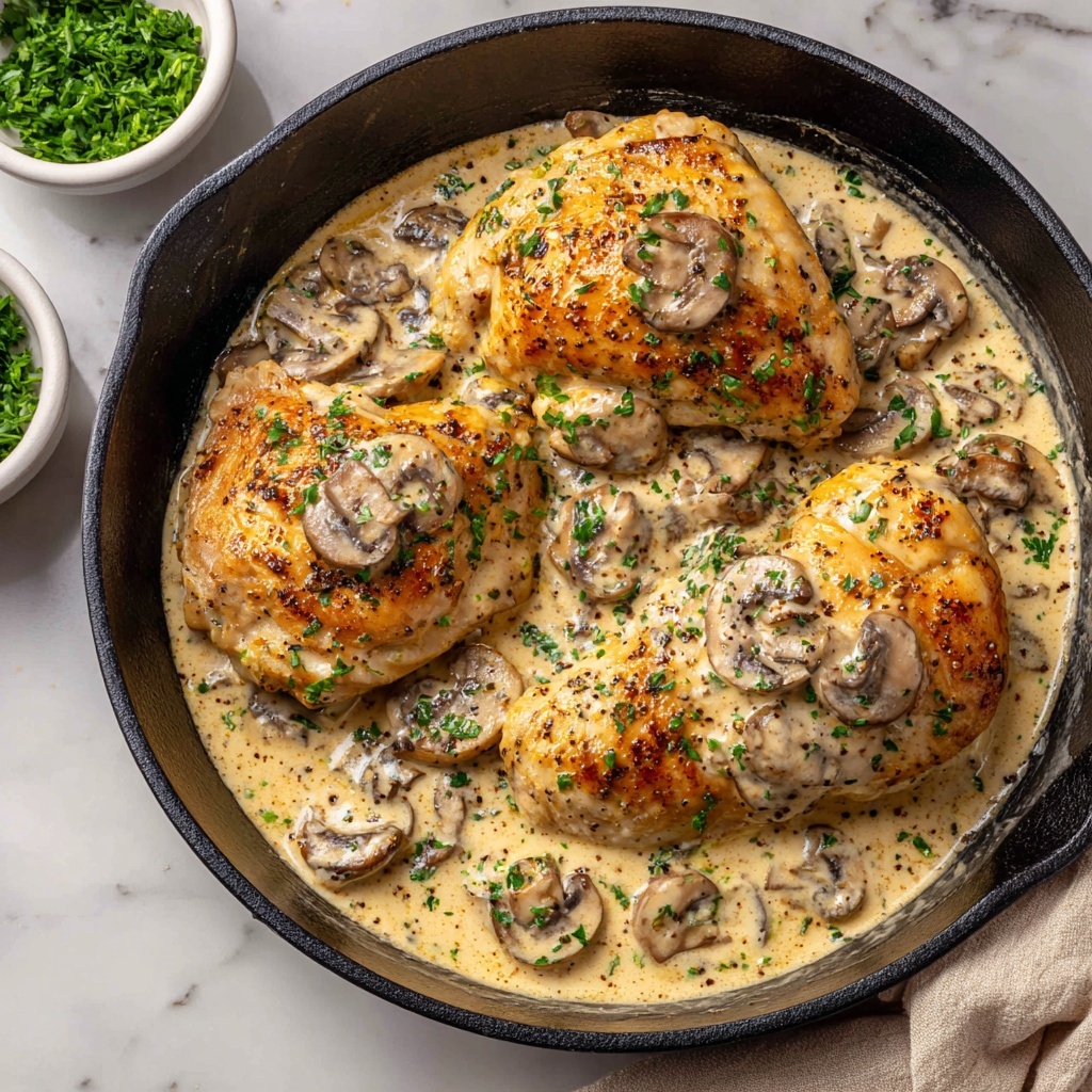Cream of Mushroom Pork Chops Recipe - Recipe Image