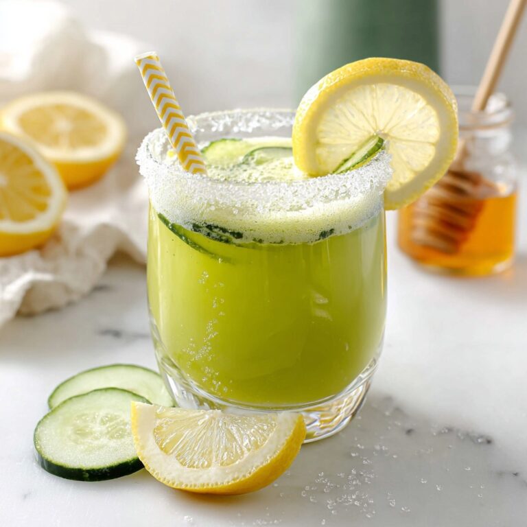 Healthy Cucumber Lemonade Recipe