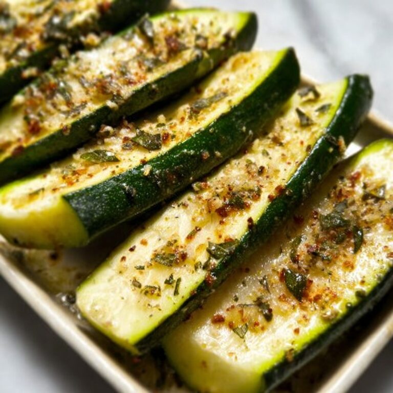 Roasted Garlic and Herb Zucchini Recipe