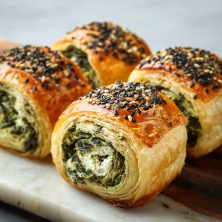 Spinach and Ricotta Rolls Recipe