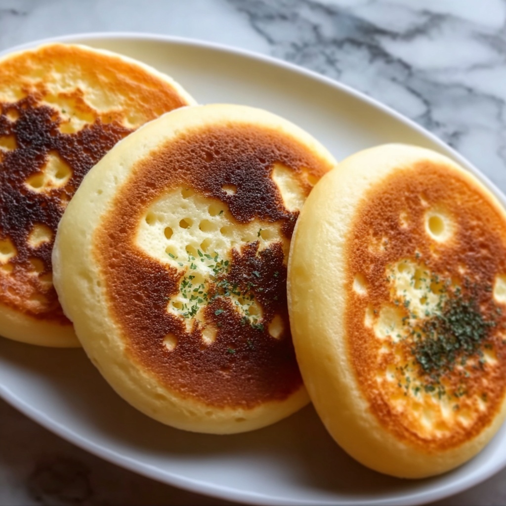 Fluffy Japanese Soufflé Pancakes Recipe - Recipe Image
