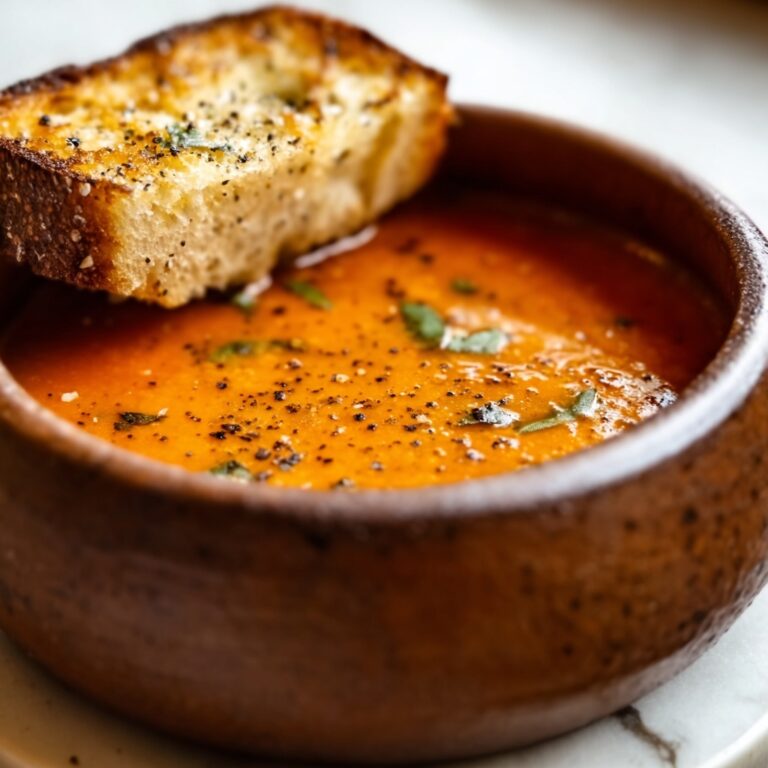 Roasted Tomato Basil Soup Recipe
