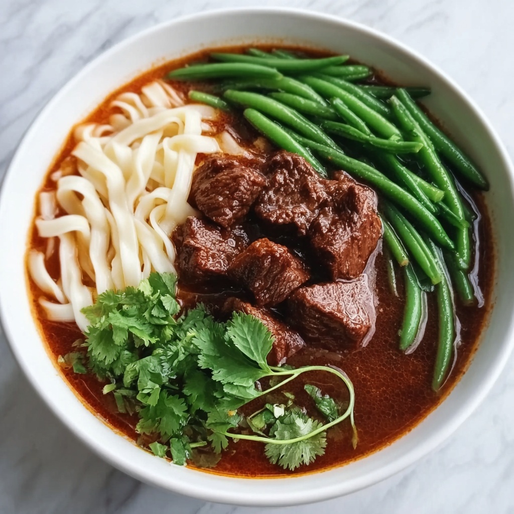 Slow-Cooker Beef Curry with Coconut, Green Beans, and Spinach Recipe - Recipe Image