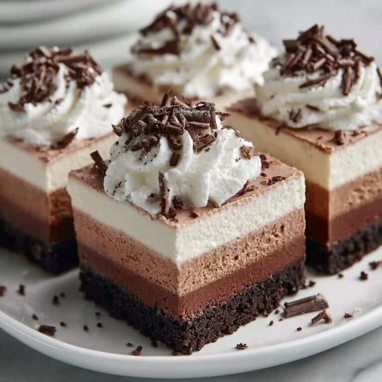 No-Bake Chocolate Mousse Bars Recipe