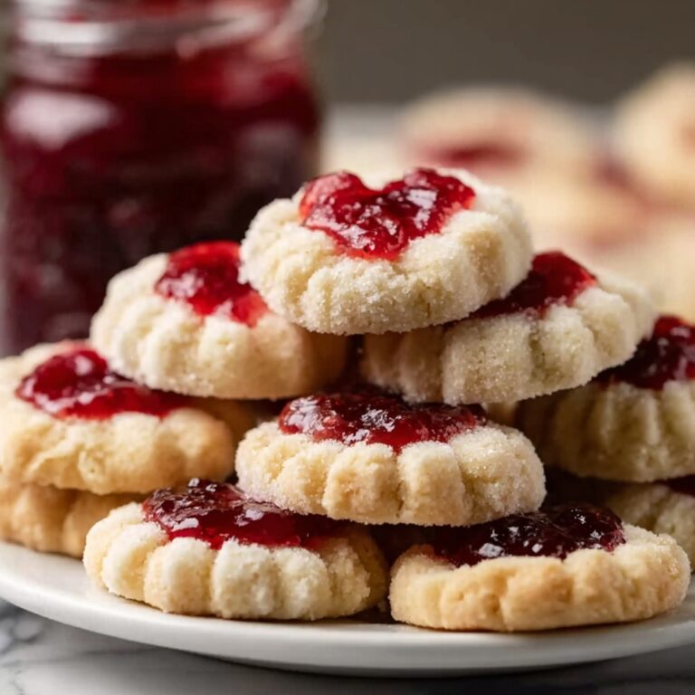 Raspberry Thumbprint Cookies Recipe