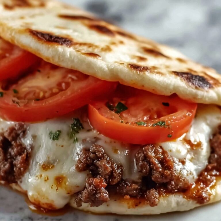 Slow-Cooked Beef Pizza Burgers Recipe