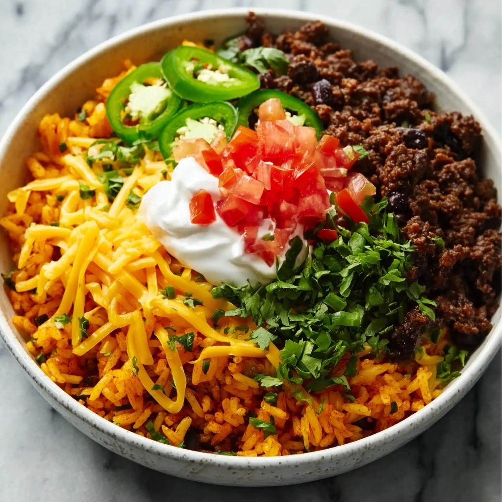 Taco Rice Bowl Recipe - Recipe Image