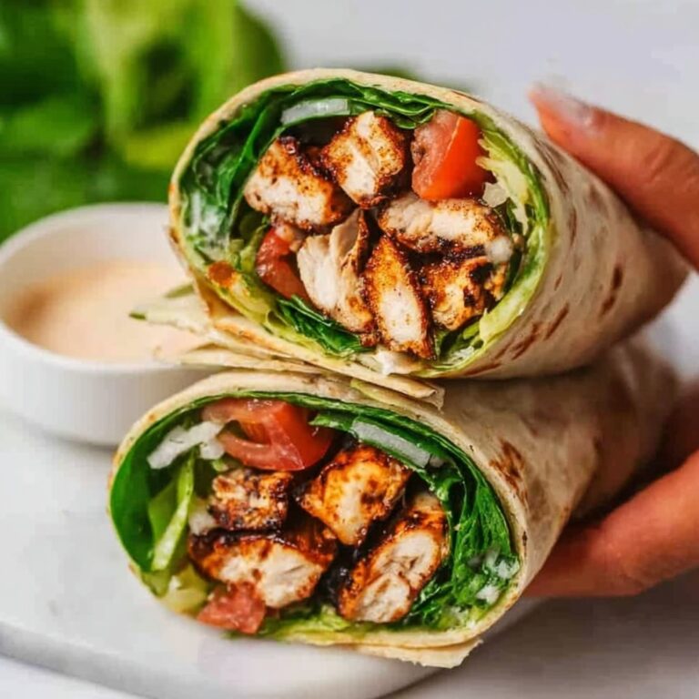 Chicken Veggie Wrap Recipe