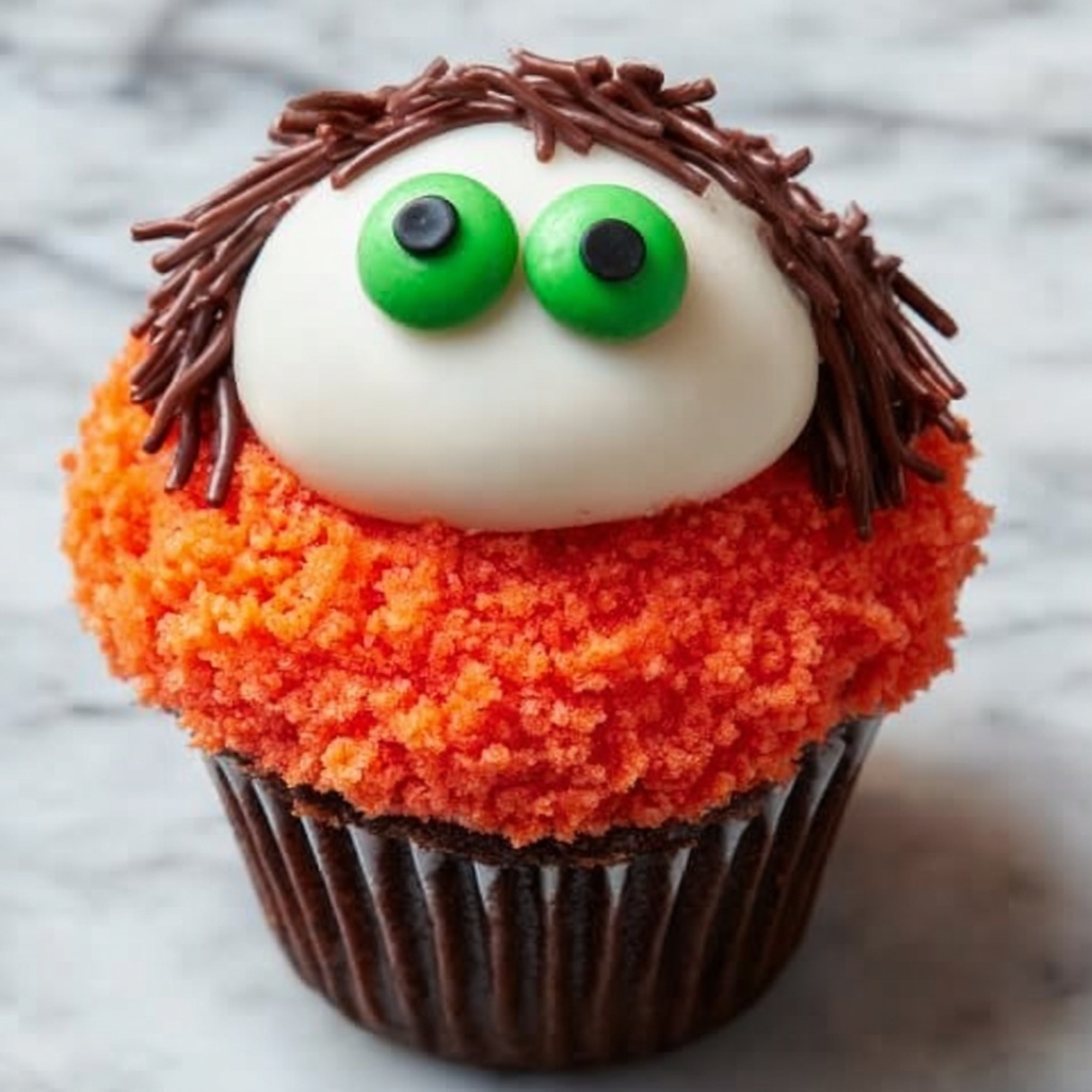 Stamped Halloween Cupcakes – A Spooky Treat with Four Fun Designs Recipe - Recipe Image