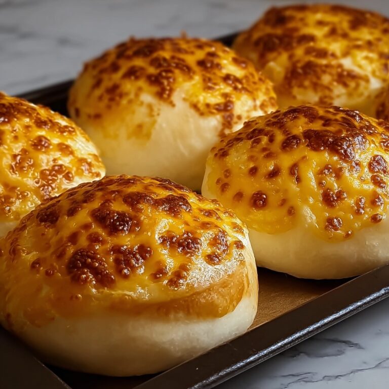 Irresistible Baked Cheese Buns : Best Homemade Rolls Recipe