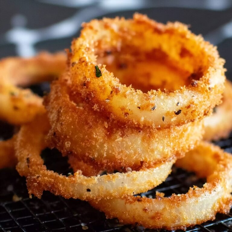 Air Fryer Frozen Onion Rings Recipe