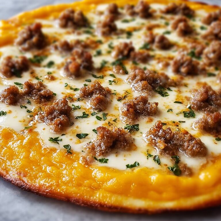 Sausage Gravy Breakfast Pizza Recipe
