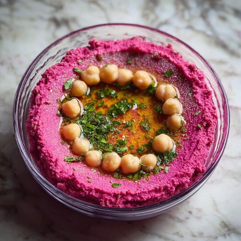 Valentine’s Day Pink Beet Hummus Recipe