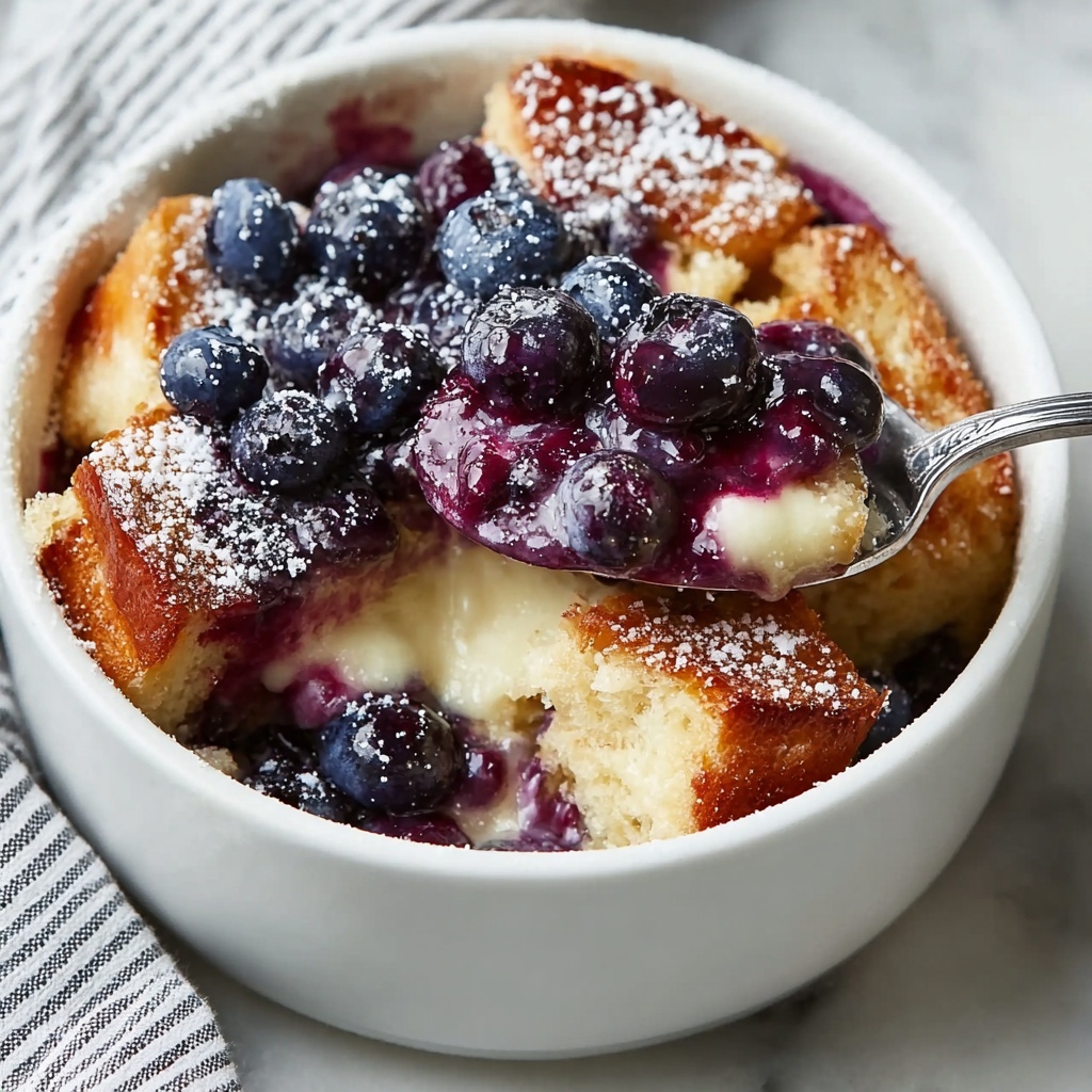 Blueberry Cream Cheese French Toast Casserole Recipe - Recipe Image
