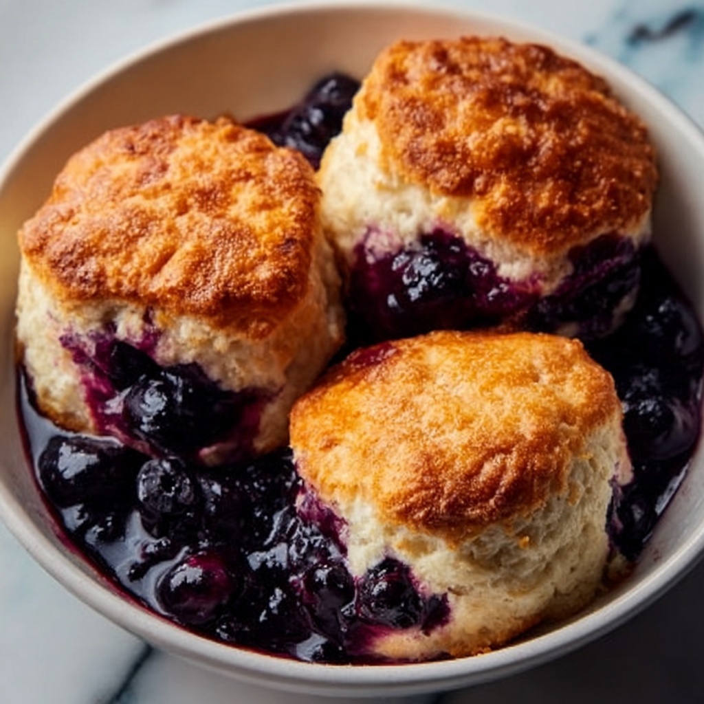 Blueberry Butter Swim Biscuits Recipe - Recipe Image