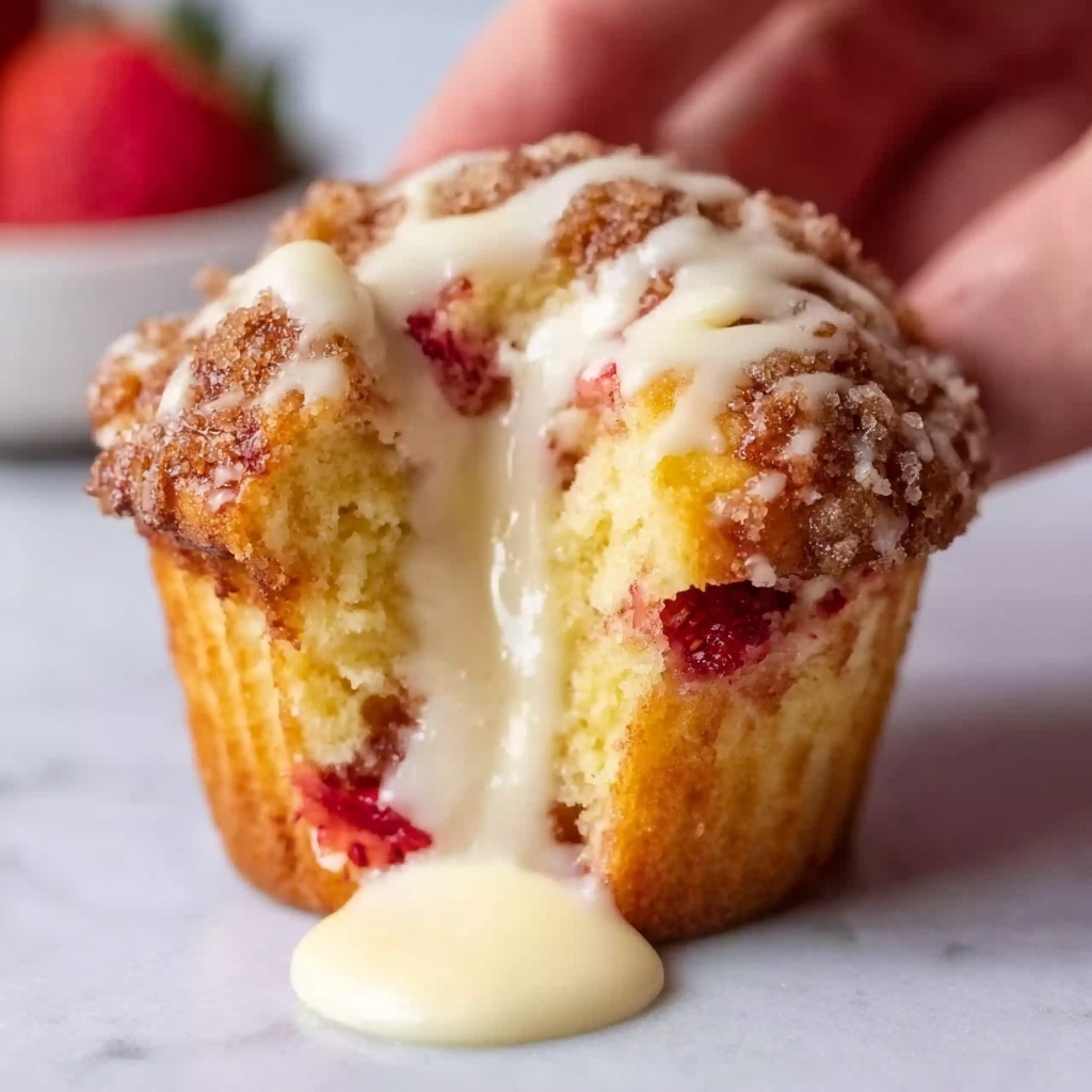 Strawberry Cream Cheese Muffins Recipe - Recipe Image