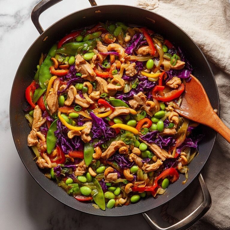 Rainbow Chicken Stir Fry Recipe